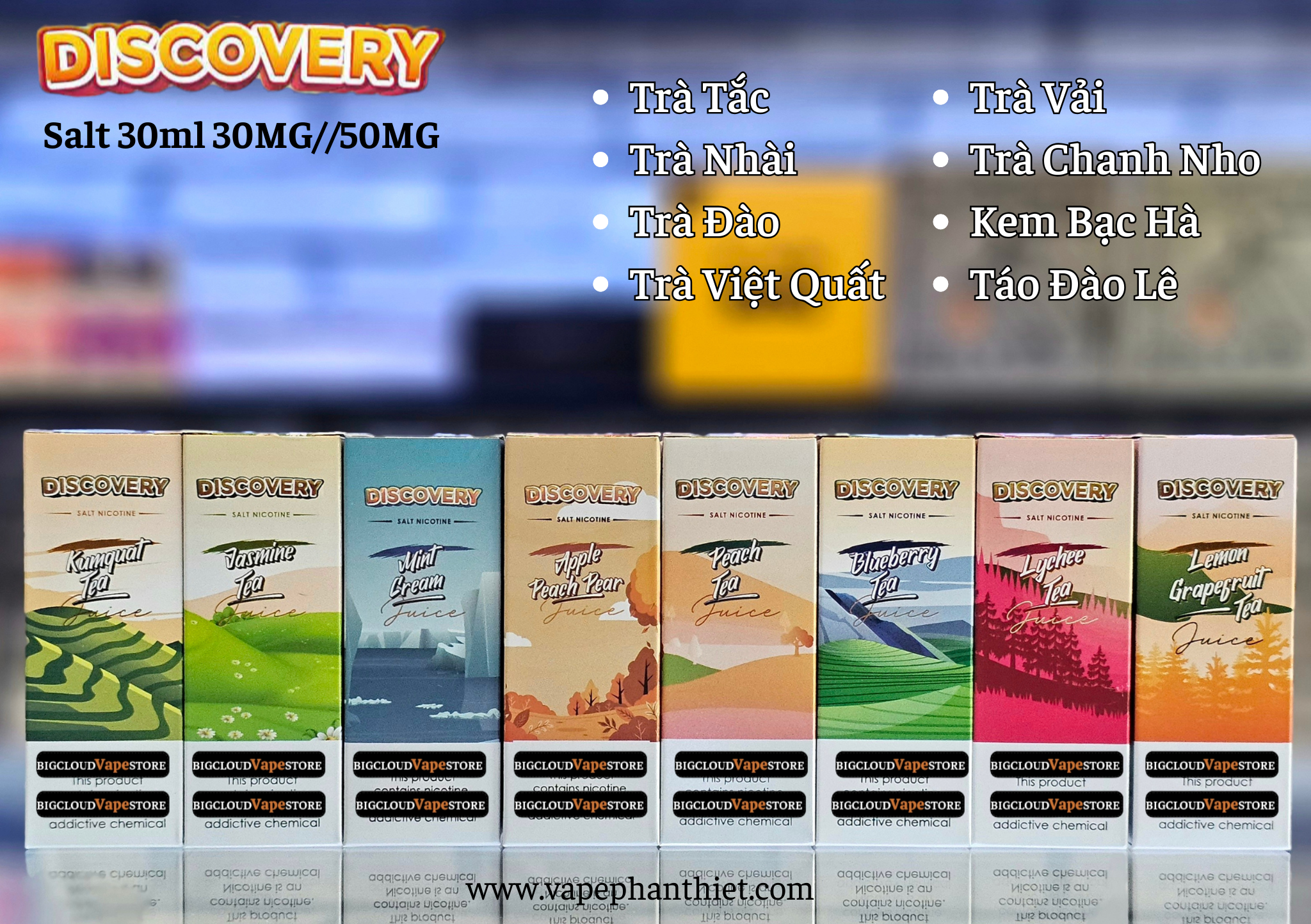 Discovery Salt 30ml 30MG//50MG